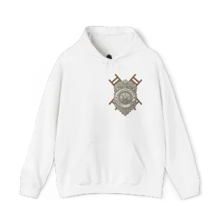 Hoodie 036 Front White